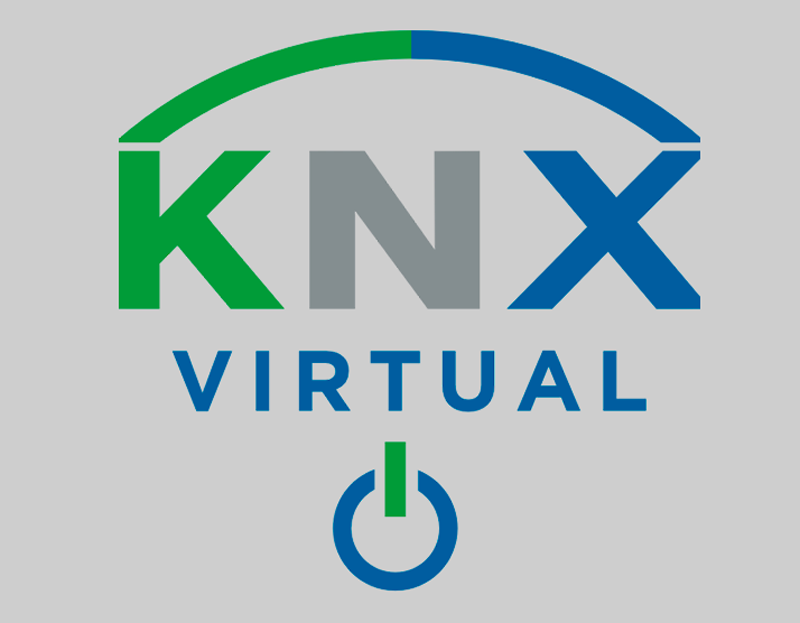 Logotipo de KNX Virtual.