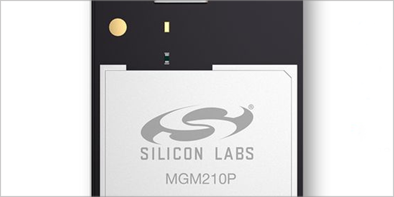 Uno de los módulos de la gama Gecko de Silicon Labs.
