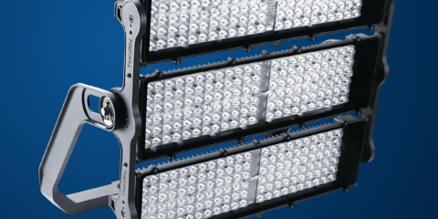 La luminaria Altis LED Sport de Thorn permite la integración en los sistemas de control de iluminación DMX y DALI