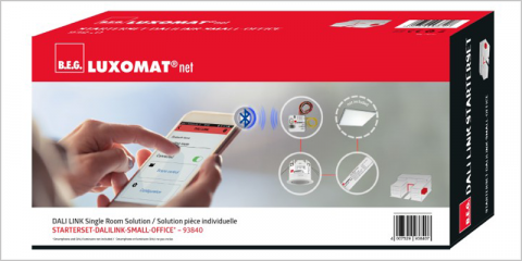 Una nueva solución basada en DALI permite gestionar hasta 16 escenas lumínicas vía Bluetooth