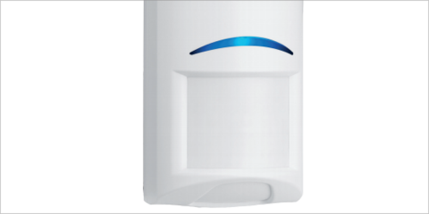 El identificador de mascotas y el procesamiento adaptable de ruido evitan las falsas alarmas de los detectores de movimiento