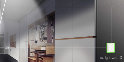 Un interruptor inteligente genera escenas a través de la configuración con Siri