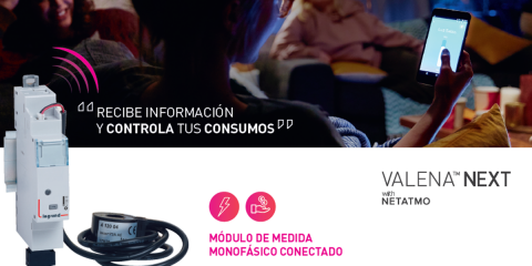 El módulo de medida conectado de Legrand permite conocer la situación de la instalación eléctrica en tiempo real