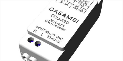 OLFER distribuirá en España y Portugal el nuevo dispositivo de control de la iluminación LED de Casambi