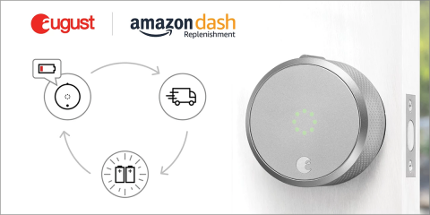 Un asistente virtual notifica el estado de las baterías de las cerraduras inteligentes