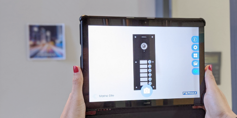 La función Realidad Aumentada de la aplicación Fermax For Real dispone de un nuevo marcador en la última versión