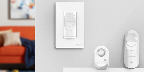 Gestión de la iluminación con ayuda de un interruptor inteligente y un atenuador lumínico inalámbrico