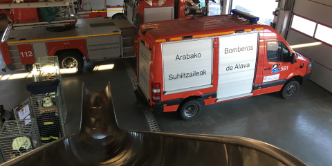La automatización de alarmas mejora la seguridad y los tiempos de respuesta en los parques de bomberos de Álava