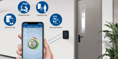 Credenciales virtuales para los controles de acceso con los teléfonos móviles a través de Bluetooth de baja energía