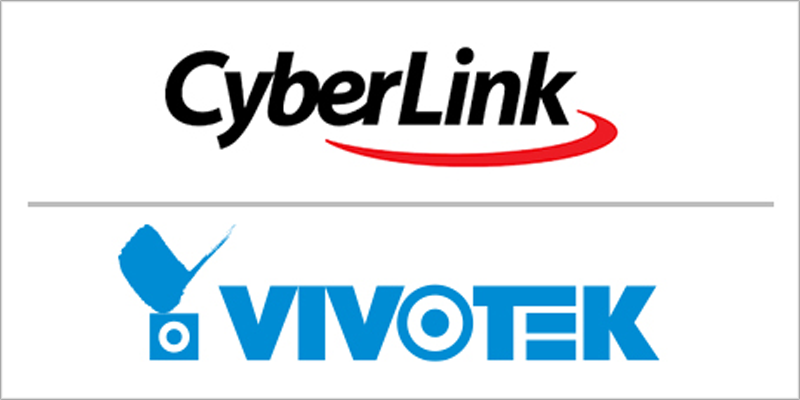 Logotipos de Cyberlink y Vivotek.