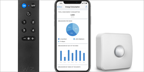 Tres dispositivos inteligentes optimizan el uso de la iluminación en las viviendas conectadas