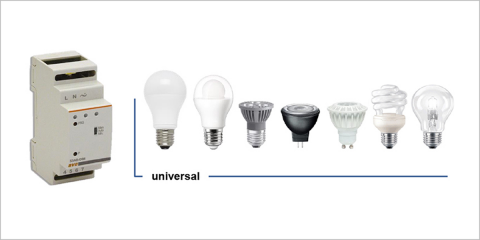 Atenuador lumínico capaz de regular hasta 255 niveles de intensidad de luz en las viviendas