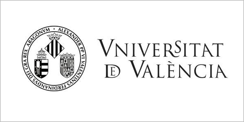 Logo de la universidad de Valencia.