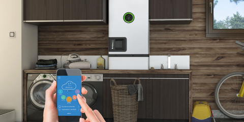 Purificador del aire interior de las viviendas con monitorización en tiempo real desde los dispositivos móviles