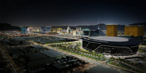 El Allegiant Stadium en Nevada dispondrá de fibra óptica para dar acceso a Internet a 65.000 espectadores