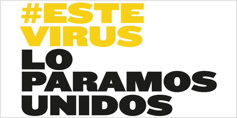Logo #EsteVirusLoParamosUnidos