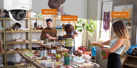 Cámaras de seguridad compatibles con aplicaciones de inteligencia de negocio para optimizar los recursos