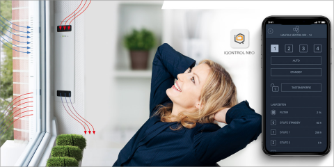 Mejora de la ventilación del interior de las viviendas a través de la gestión automática de los dispositivos