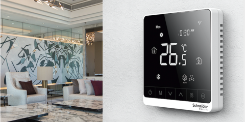 Termostatos digitales para Fan Coil con modo de ahorro de energía, protección de baja temperatura y función de alerta