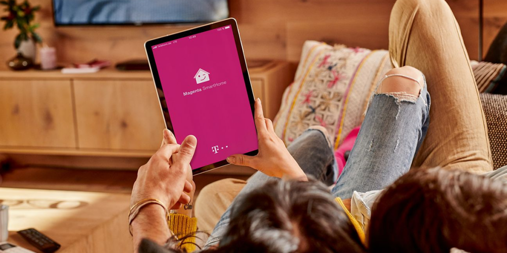 Aplicación Magenta SmartHome de Deutsche Telekom.