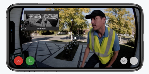 Dos videotimbres con zonas de movimiento y privacidad ajustables para más intimidad y seguridad de las personas