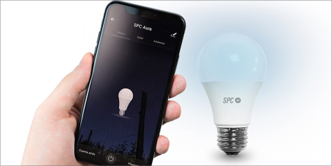 Segunda generación de bombillas inteligentes con wifi y tres flujos luminosos