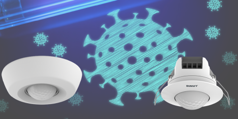 Los detectores de movimiento de Dinuy controlan el apagado y encendido de la iluminación UV