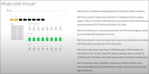 Webinar KNX Virtual: nuevas características