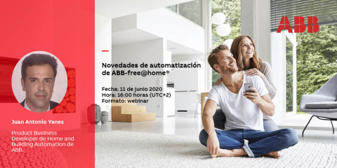 ABB impartirá dos nuevos seminarios online sobre ABB-free@home y Niessen CEM