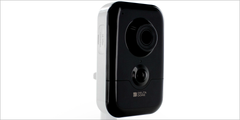 Cámara de vigilancia interior que integra alarma disuasoria y tarjeta SD encriptada