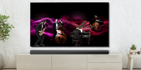 Los dispositivos conectados pueden controlarse a través de las barras de sonido