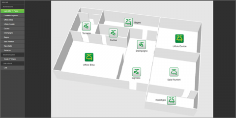 Ahorro energético gracias a la combinación de sensores ultrasónicos, iluminación inteligente y plataforma de gestión