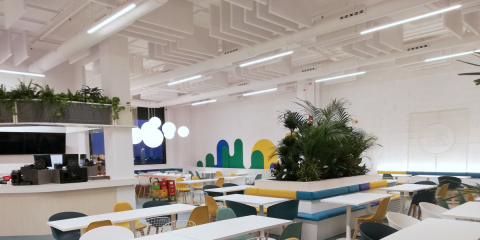 El espacio de aventuras Kidom en Castellón instala la iluminación inteligente de Trilux