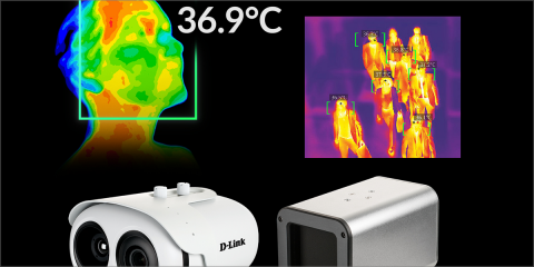 Medición de la temperatura corporal de grupos a través de un kit de cámara térmica