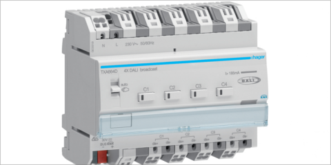 Hager impartirá una formación online sobre su actuador KNX/DALI