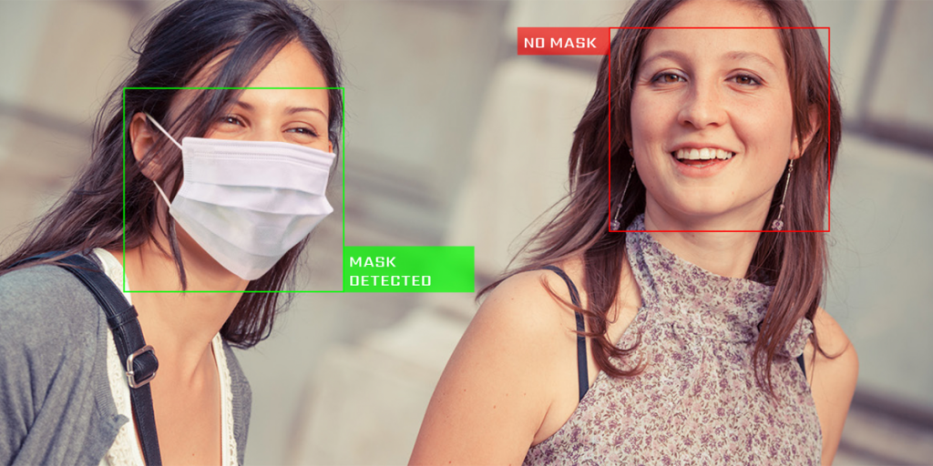Aplicación Face Mask Detection de Hanwha.