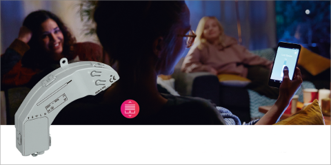 El micromódulo de Legrand convierte a las persianas motorizadas en inteligentes