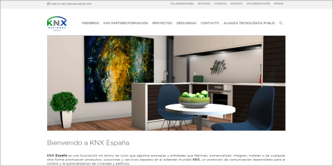 KNX España renueva su web con nuevos contenidos y agiliza las búsquedas