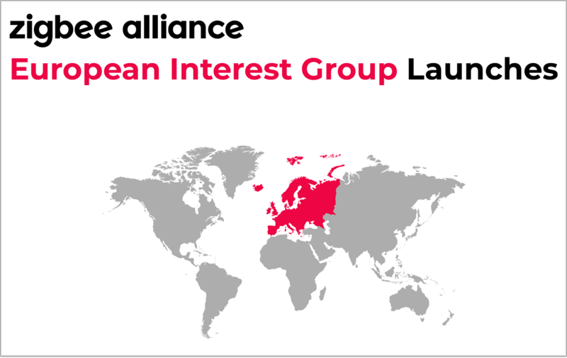  Grupo de Interés de Europa de la Alianza Zigbee.