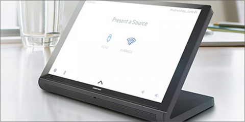 La gestión del espacio de trabajo conectado, centralizada en una pantalla táctil