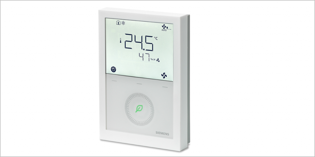 Nueva gama de termostatos de Siemens.