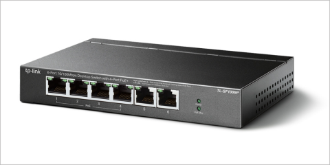 Switch profesional de vigilancia IP para oficinas, viviendas y pequeñas empresas