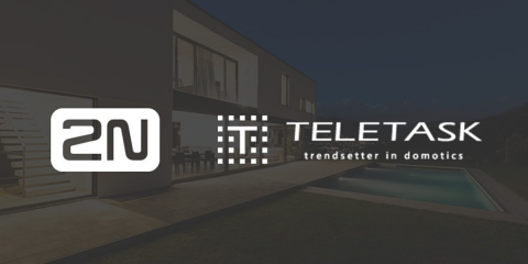 Los videoporteros IP de 2N, compatibles con el sistema domótico de Teletask