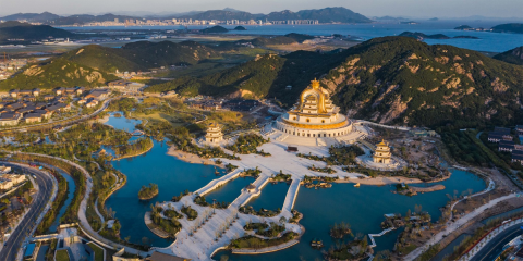 El centro budista de Zhousan en China mejora su sistema de audio centralizando la gestión