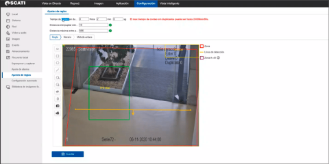 Cámaras con multianalítica que identifican hasta 10.000 rostros de tres listas diferentes
