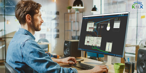 Software de simulación de proyectos KNX que ayuda a afianzar los conocimientos