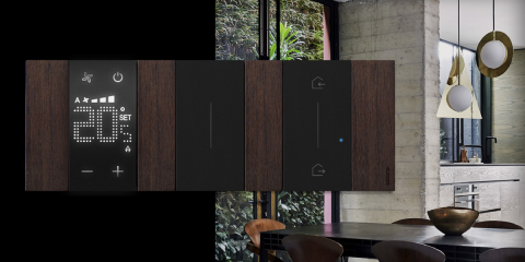 Living Now, la nueva serie de mecanismos inteligentes de Bticino para el control personalizado de los dispositivos domóticos