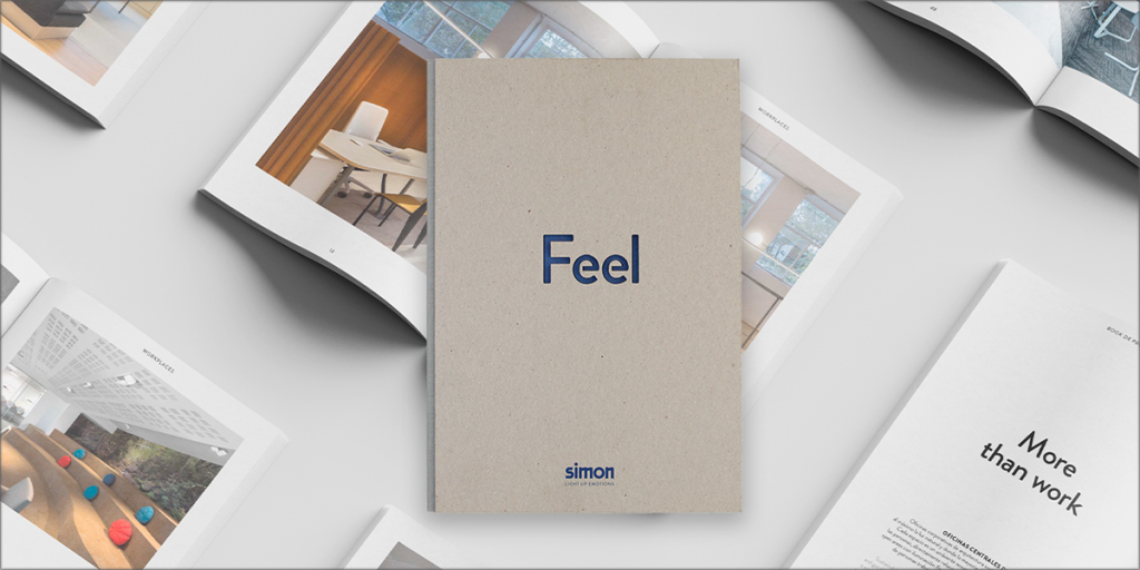 Feel, book de proyectos lumínicos de Simon.
