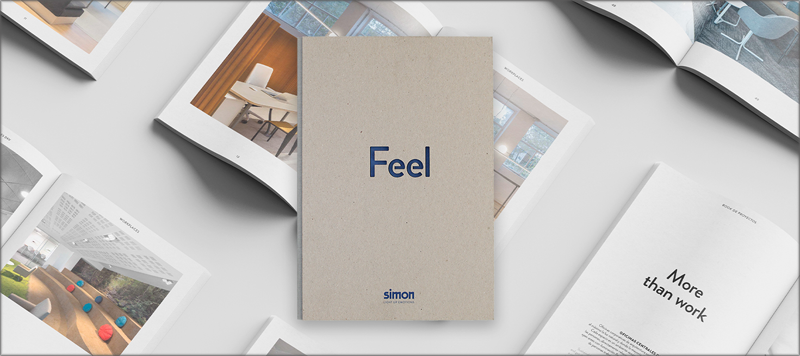 Feel, book de proyectos lumínicos de Simon. 