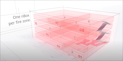 Máxima seguridad con el sistema de baterías nBOX para el alumbrado de emergencia de Zumtobel